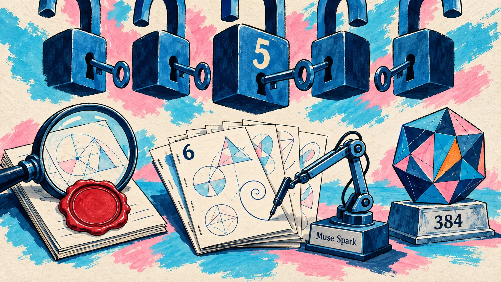 Meta veröffentlicht sechs mit Muse Spark verfasste Mathematikartikel, Perplexity startet seine Decisions API, Anthropic eröffnet die Claude Frontier Academy