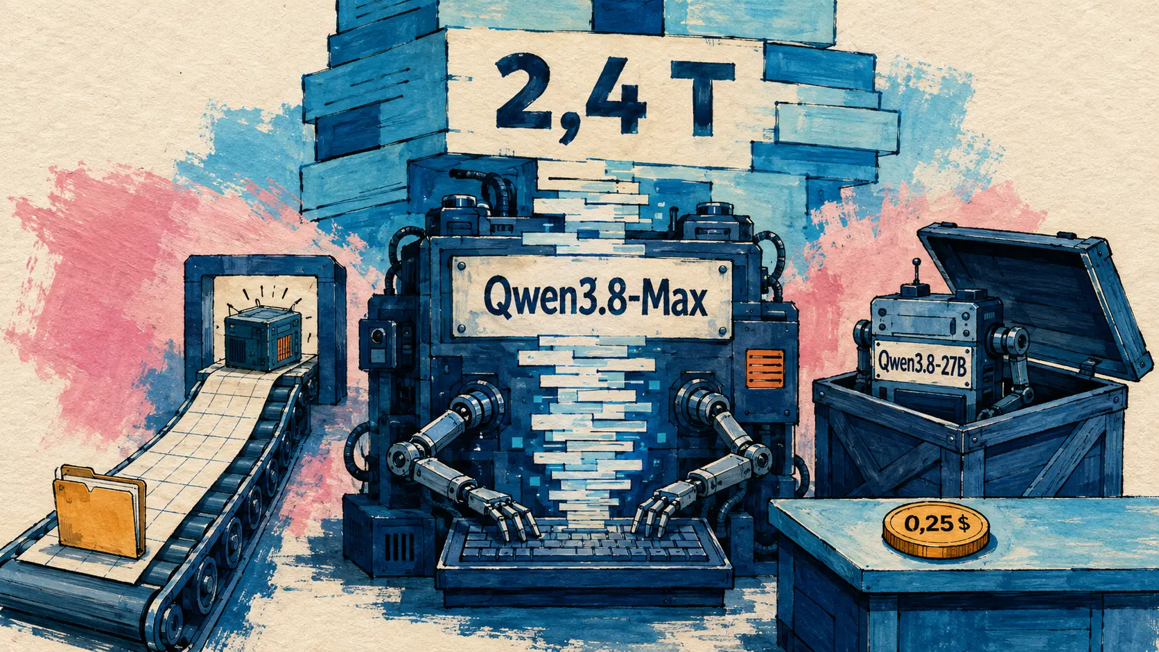 Qwen3.8-Max w Alibaba, open source GenOffice, API v0: zapowiedzi z 3 sierpnia
