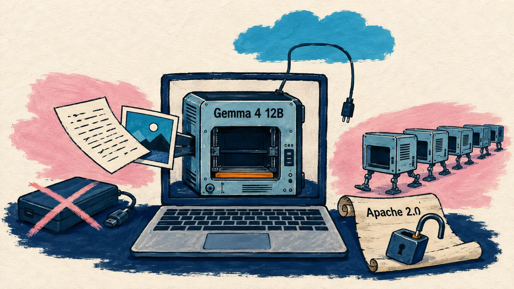 Gemma 4 12B مفتوح المصدر، Ideogram 4.0 بأوزان مفتوحة، Perplexity Computer على Windows، Stargate Michigan
