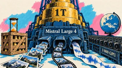 Mistral Large 4 em versão preliminar, Claude chega ao Google Docs, Sheets e Slides, Anthropic alarga o seu programa de cibersegurança