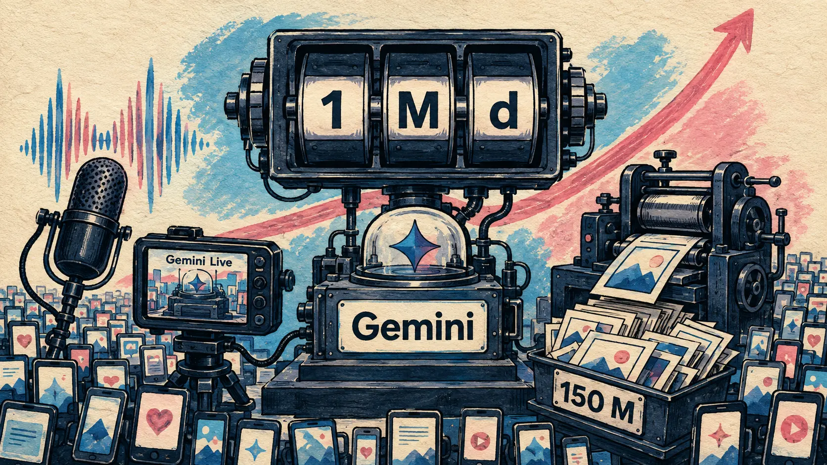 Gemini franchit la barre du milliard côté utilisateurs actifs, NVIDIA lance Nemotron 3.5 Lightning, Mistral fédère une coalition de calcul européenne