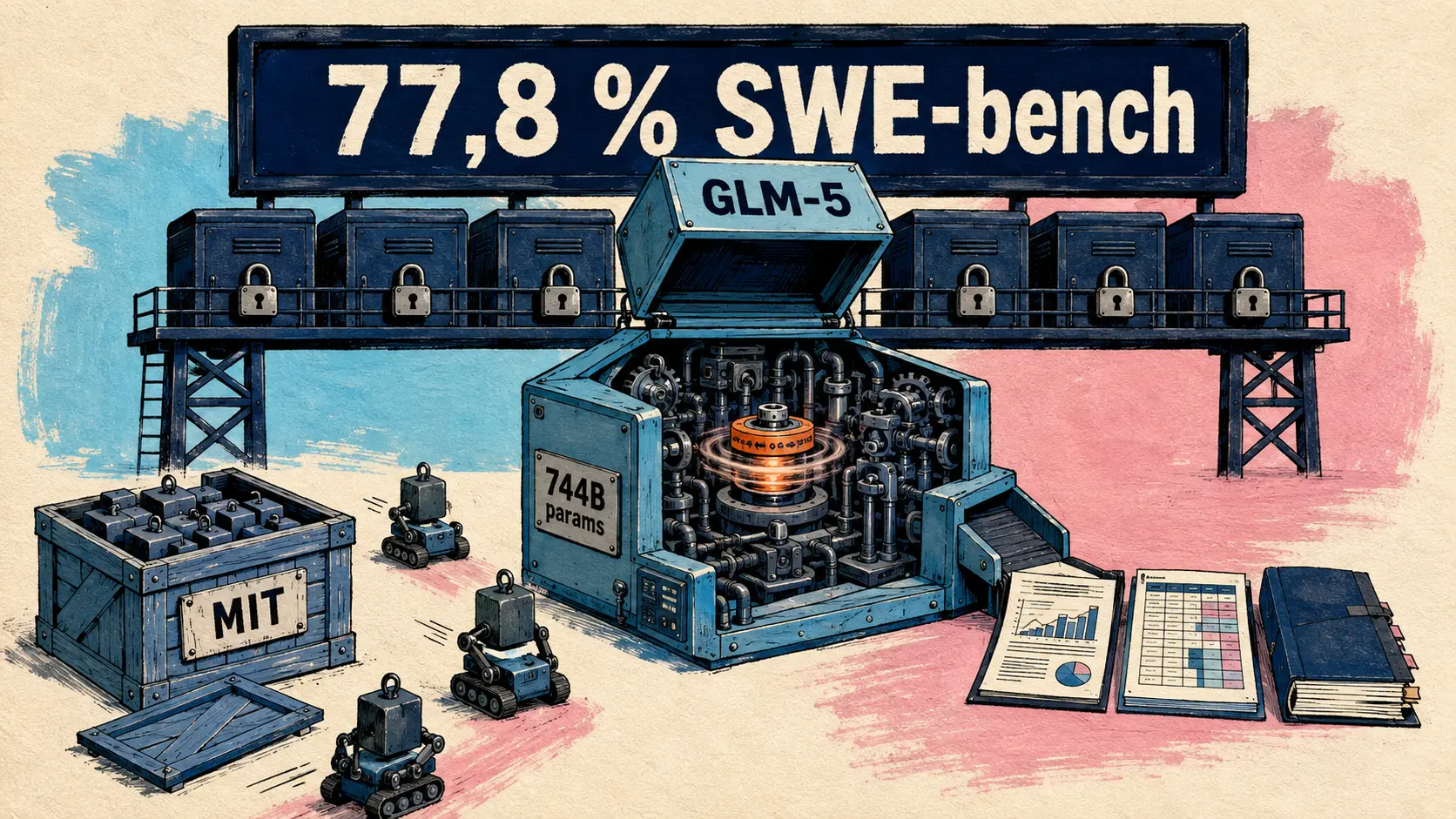 GLM-5 open-source, Relatório de Risco de Sabotagem ASL-4, OpenAI lança primitivas agênticas