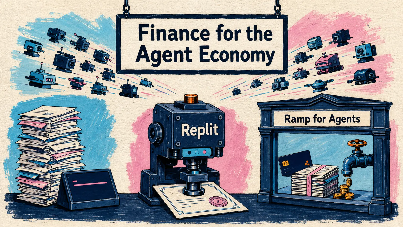 Replit uruchamia Ramp for Agents dla autonomicznych agentów finansowych, GitHub publikuje wielojęzyczny dataset 40 mln repozytoriów, HeyGen udostępnia przezroczysty materiał wideo WebM