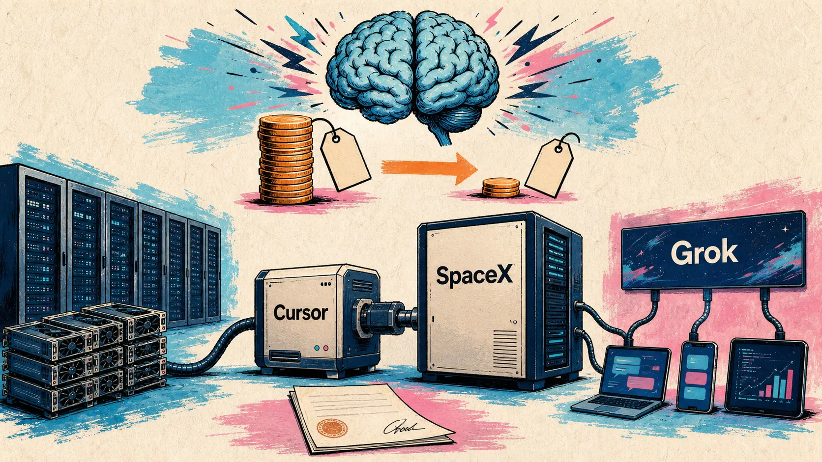 Cursor rejoint SpaceX, Z.ai lance GLM-5.3 pour la cyberdéfense, Pika Labs dévoile ses modèles audio