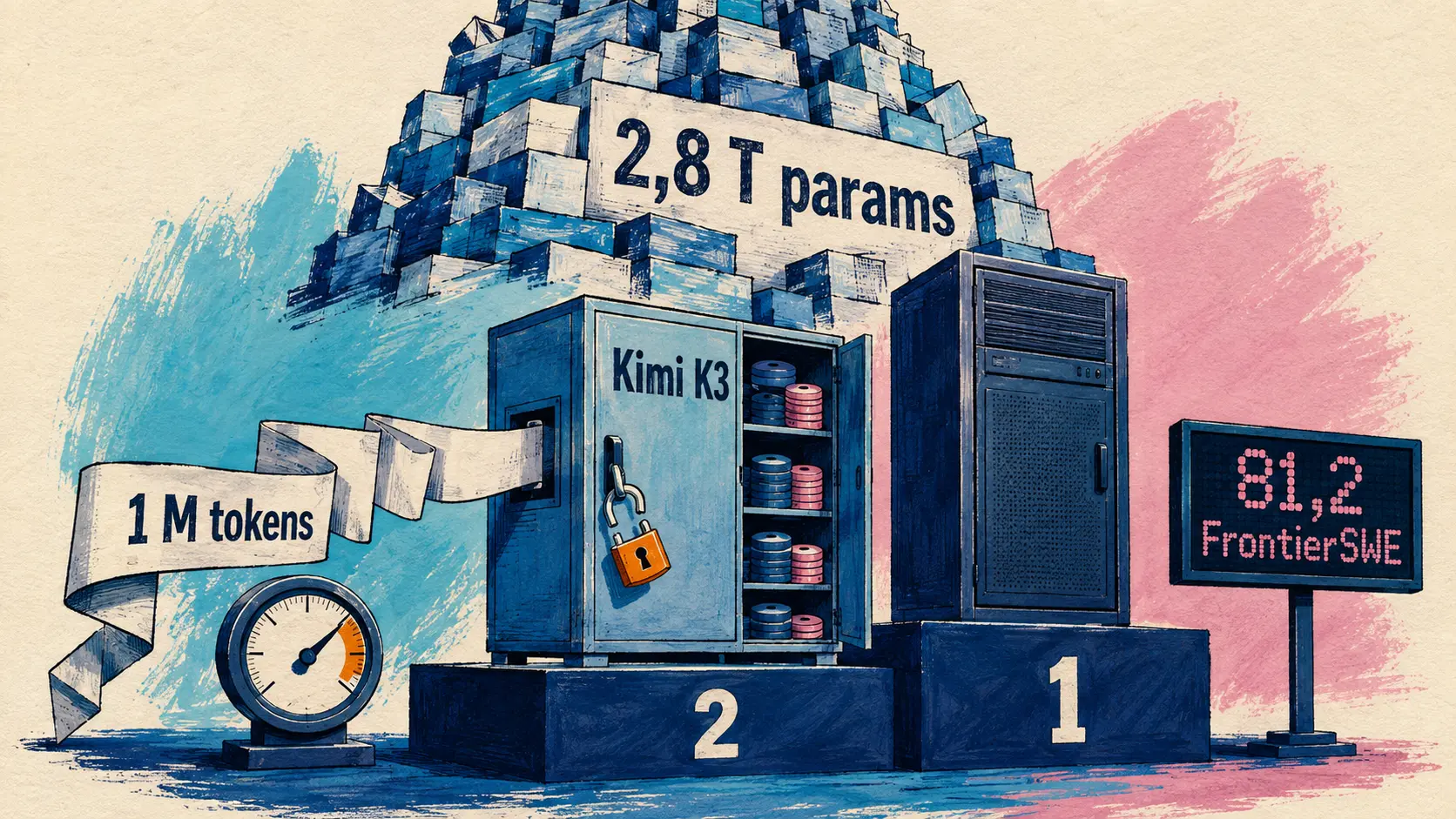 Kimi K3 doorbreekt de grens van 2,8 biljoen parameters, Hugging Face onthult een inbreuk geleid door een AI-agent, NotebookLM wordt Gemini Notebook