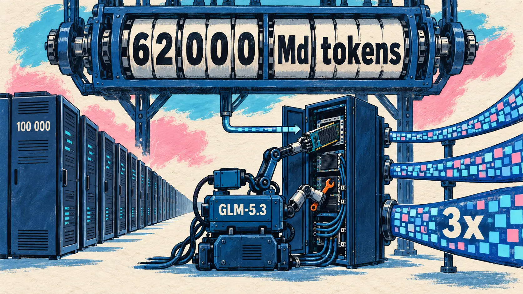 GLM-5.3 يبني بنيته التحتية الخاصة، وبيئة تشغيل Copilot تنتقل إلى Rust، وClaude Code يعيد تصميم Projects