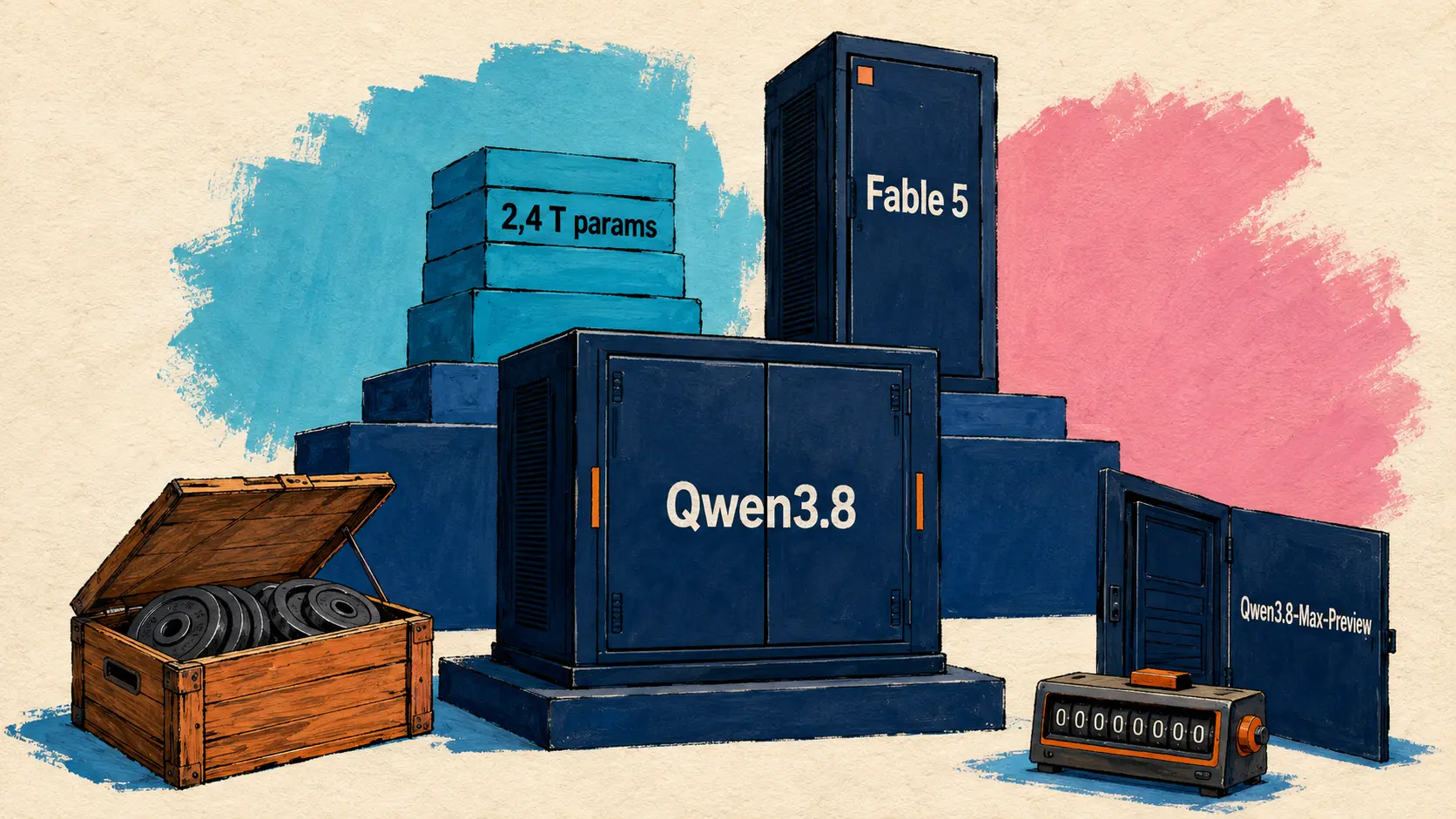 Qwen3.8 arrives with 2.4 trillion parameters, OpenAI boosts Codex in cybersecurity, open models hold up against regulation