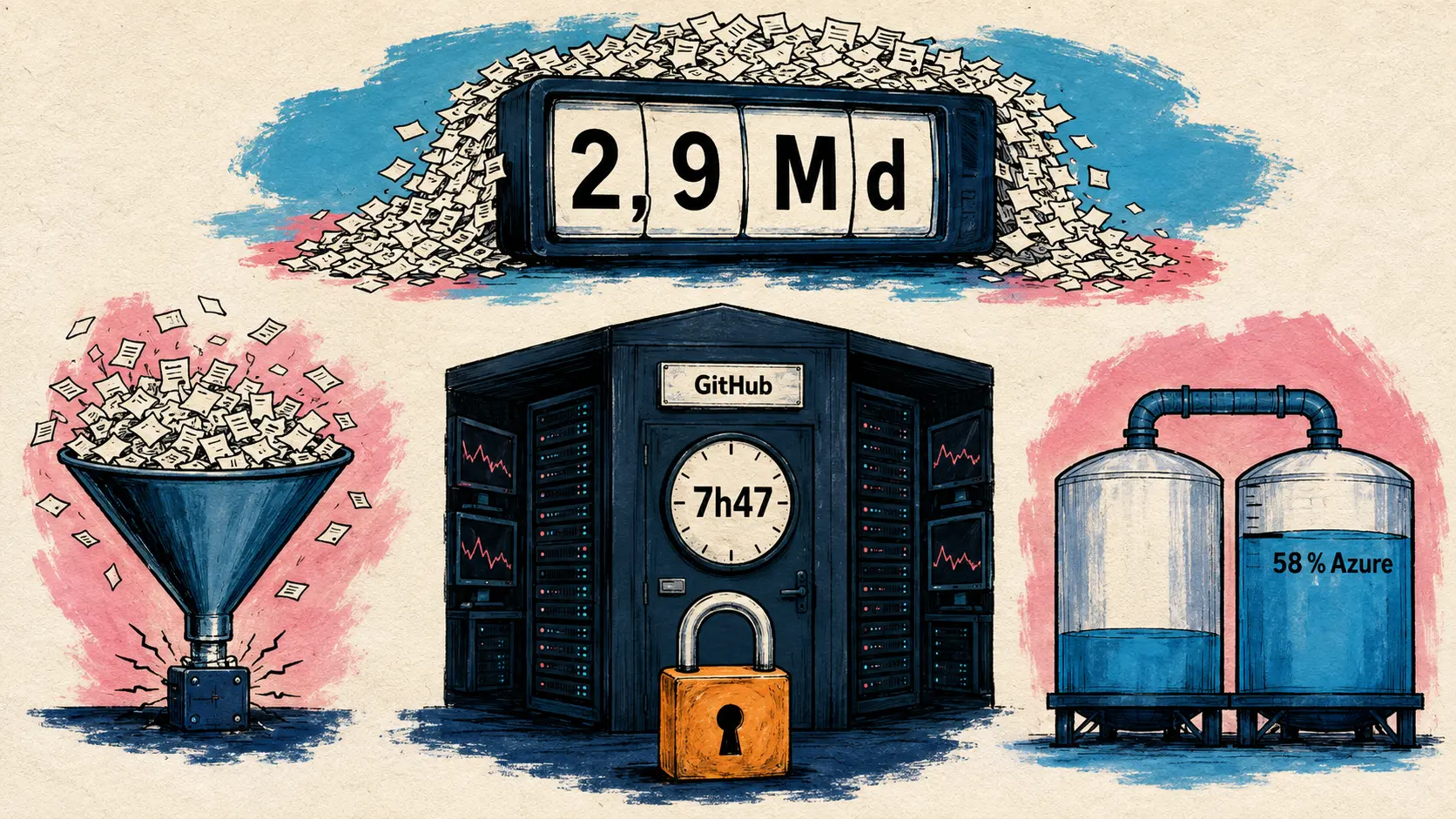 GitHub revient sur la panne du 17 août, Meta AI lance WildArtifactBench, Pika dévoile ses modèles audio