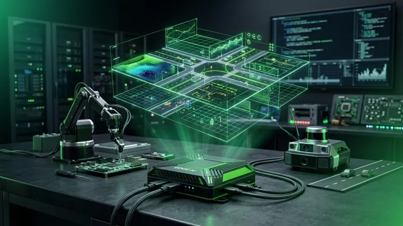 NVIDIA lance Cosmos 3 Edge, world model ouvert pour la robotique, OpenAI documente les risques des modèles à long horizon, Amp lance Puck