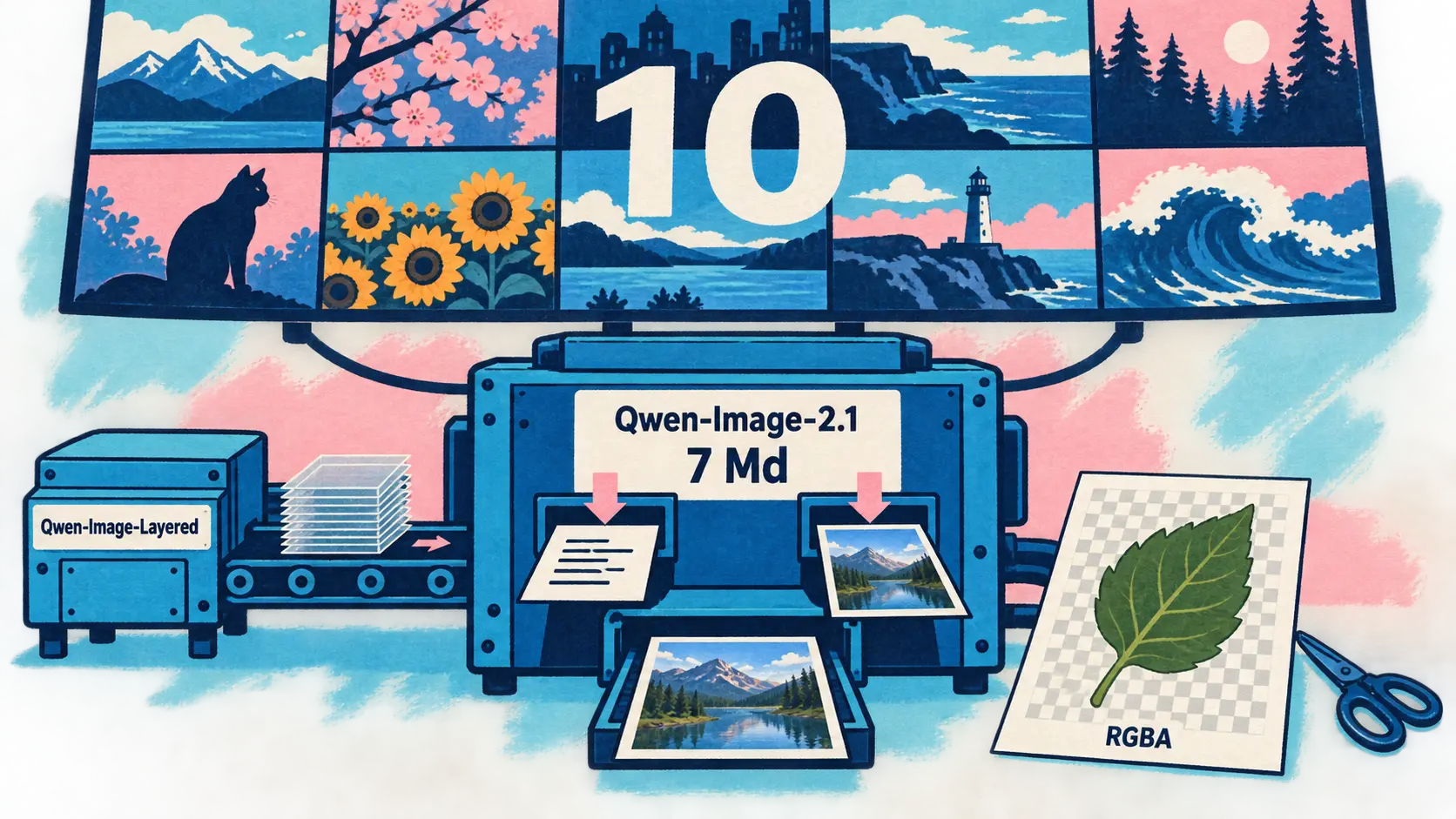Qwen-Image-2.1 يوحّد التوليد والتحرير بأوزان مفتوحة، ووصول بيئة Antigravity المعزولة إلى Windows، وثلاثة عشر مدقّقًا على مجموعة اختبار واحدة
