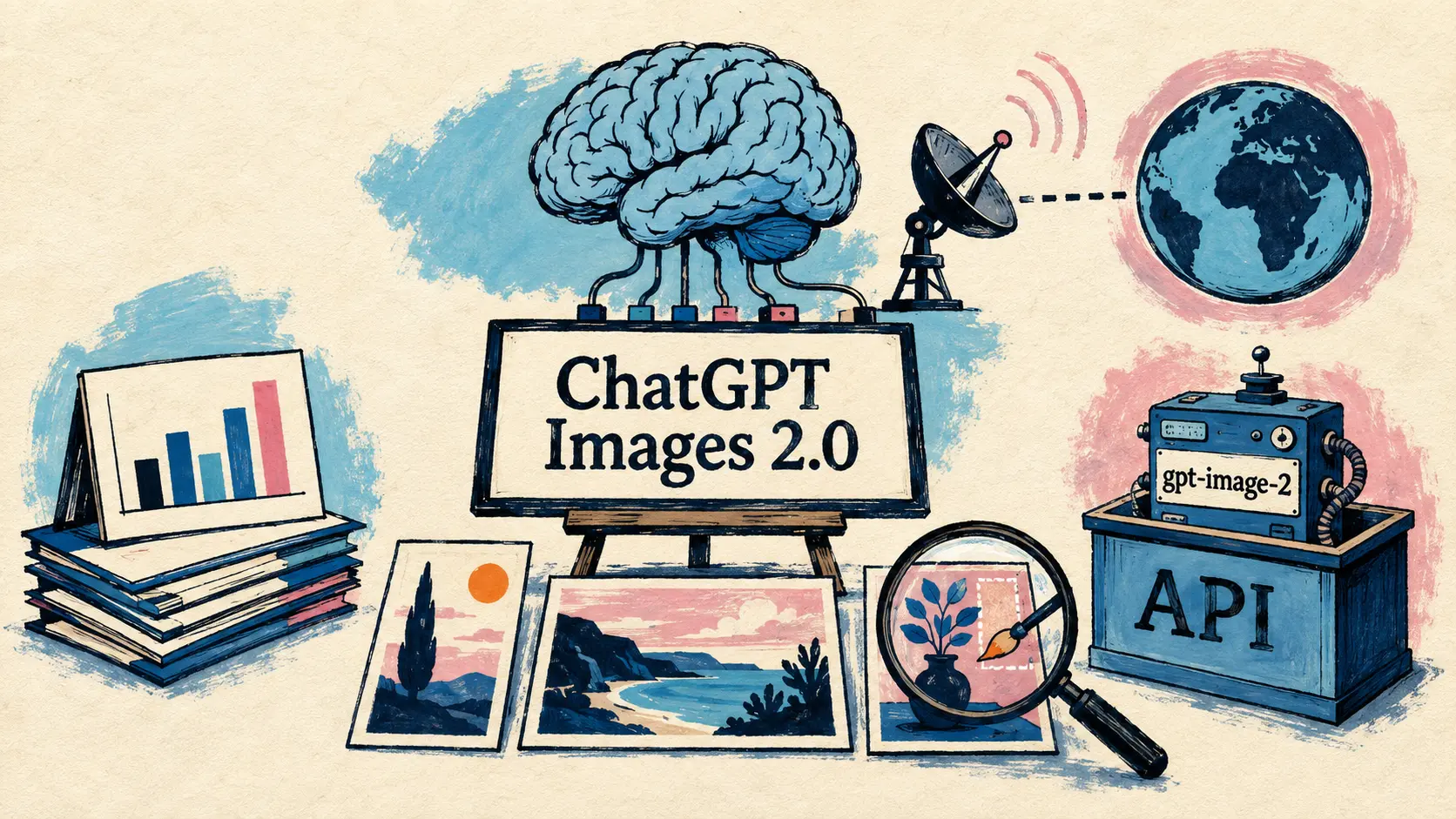 ChatGPT Images 2.0 avec thinking, Gemini Deep Research Max, NVIDIA x Adobe x WPP