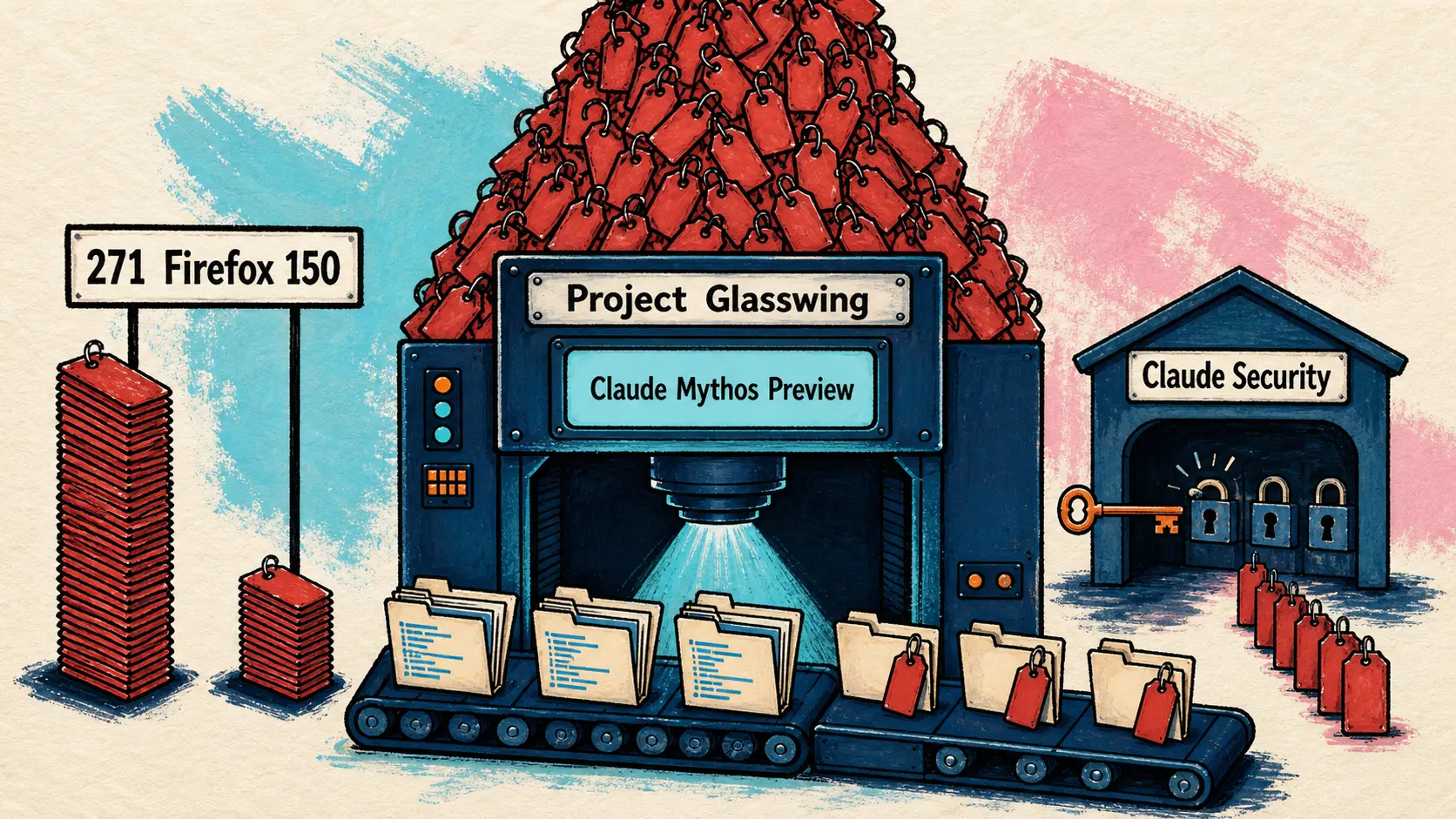 Project Glasswing : 10 000 vulnérabilités, GitHub Gartner Leader, Mistral acquiert Emmi AI
