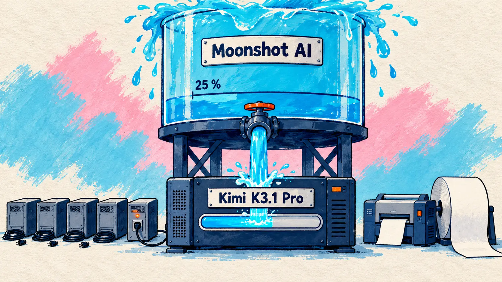 Moonshot AI présente ses excuses pour les limites de débit de K3.1 Pro et restitue 25 % du quota mensuel, Meta publie InteractiveWorld, Kimi Code 2.3.2 ne lance plus de sous-agents de lui-même