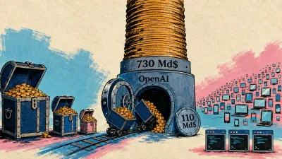 OpenAI sammelt 110 Mrd. $ bei 730 Mrd. $ Bewertung, Gemini Drop Februar und GitHub Agentic Workflows