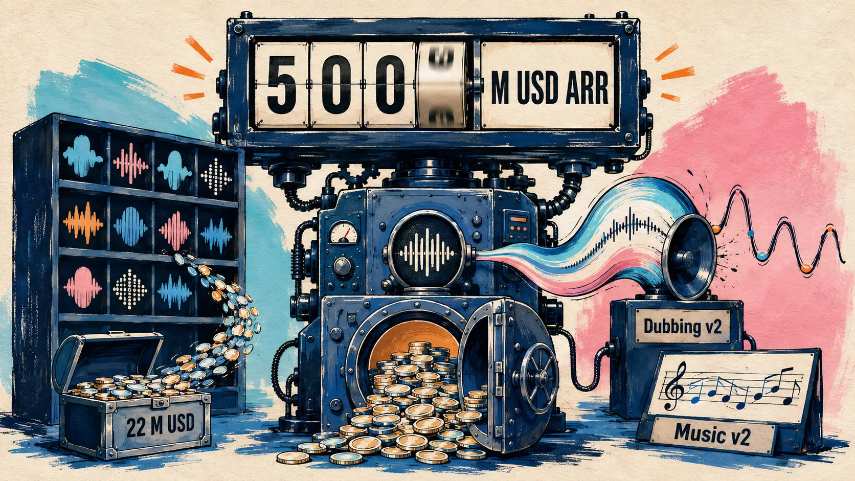 ElevenLabs überschreitet im Juni 500 Mio. USD ARR, Leanstral 1.5 dominiert miniF2F, Fable 5 in Claude Tag eingesetzt