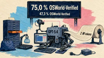 GPT-5.4 mit nativem computer use, NotebookLM Cinematic Videos, Codex auf Windows