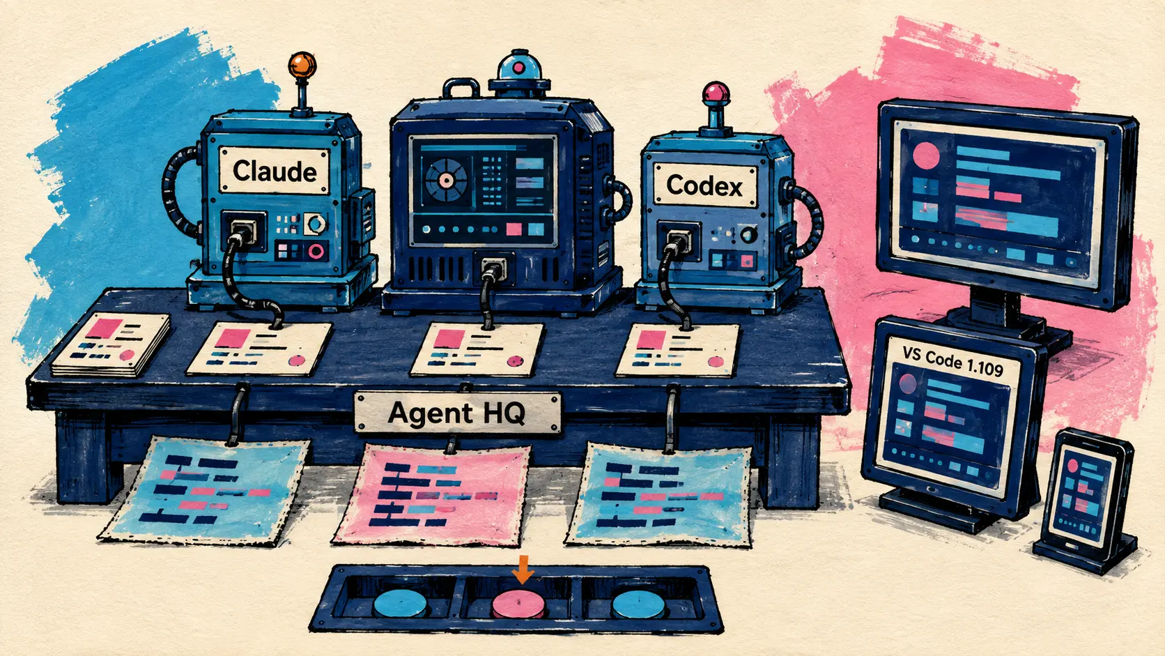 GitHub Copilot, Claude 및 Codex 통합, Anthropic 광고 거부, ElevenLabs 5억 달러 모금