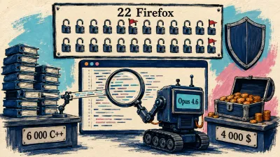 Opus 4.6 findet 22 Sicherheitslücken in Firefox, Codex Security entdeckt 14 CVE, Kling 3.0 startet Motion Control
