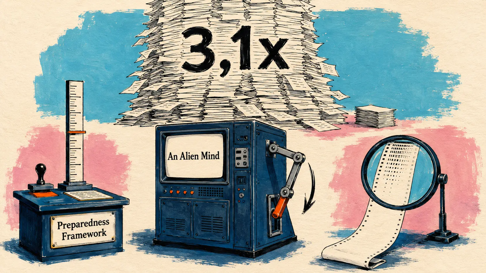 Jakub Pachocki appelle à des ralentissements volontaires de la montée en échelle, OpenAI mesure 3,1 jours-agent par jour humain, Amp donne un bureau Linux à ses agents